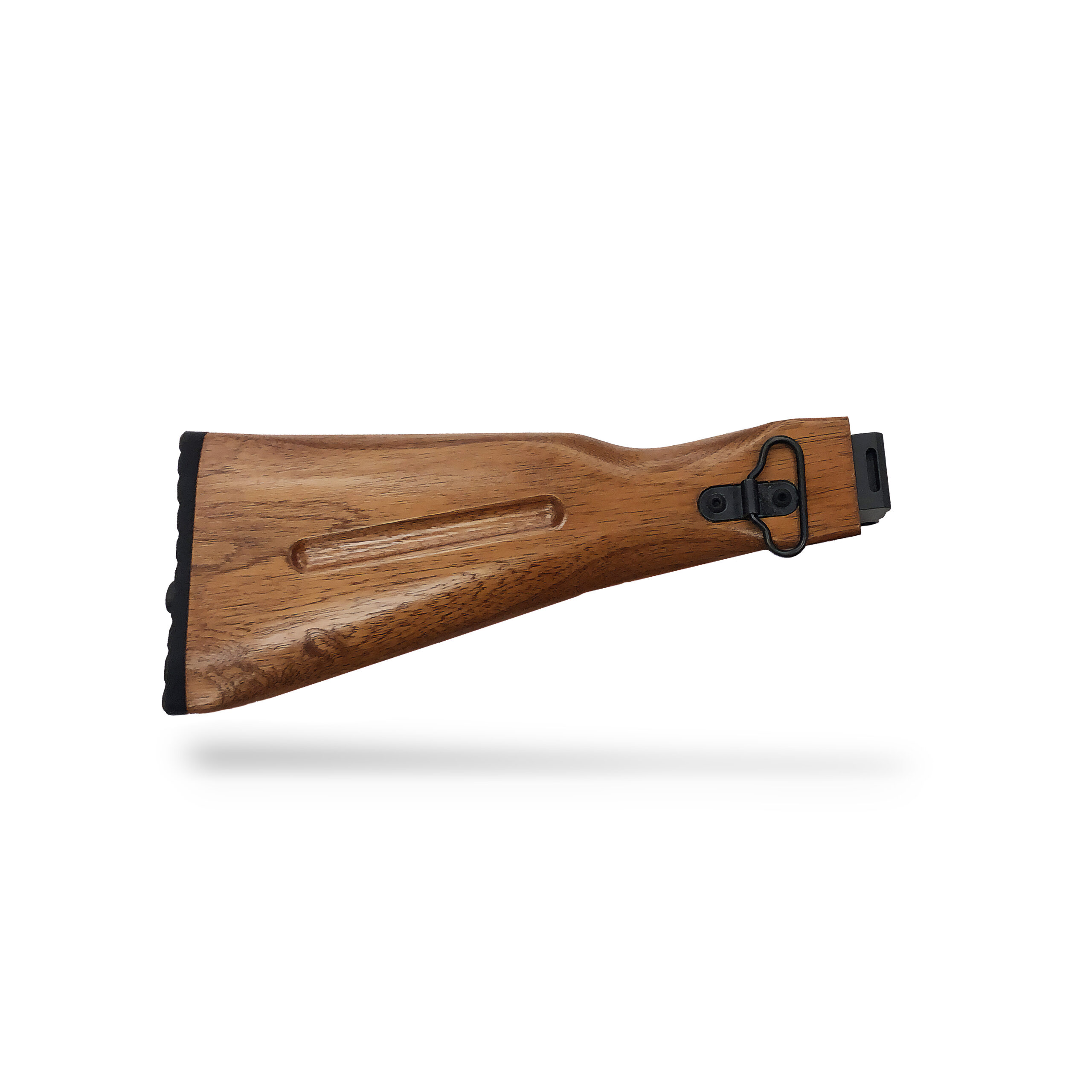 AKM Side-Folding Wood Stock - Exotic Sapele