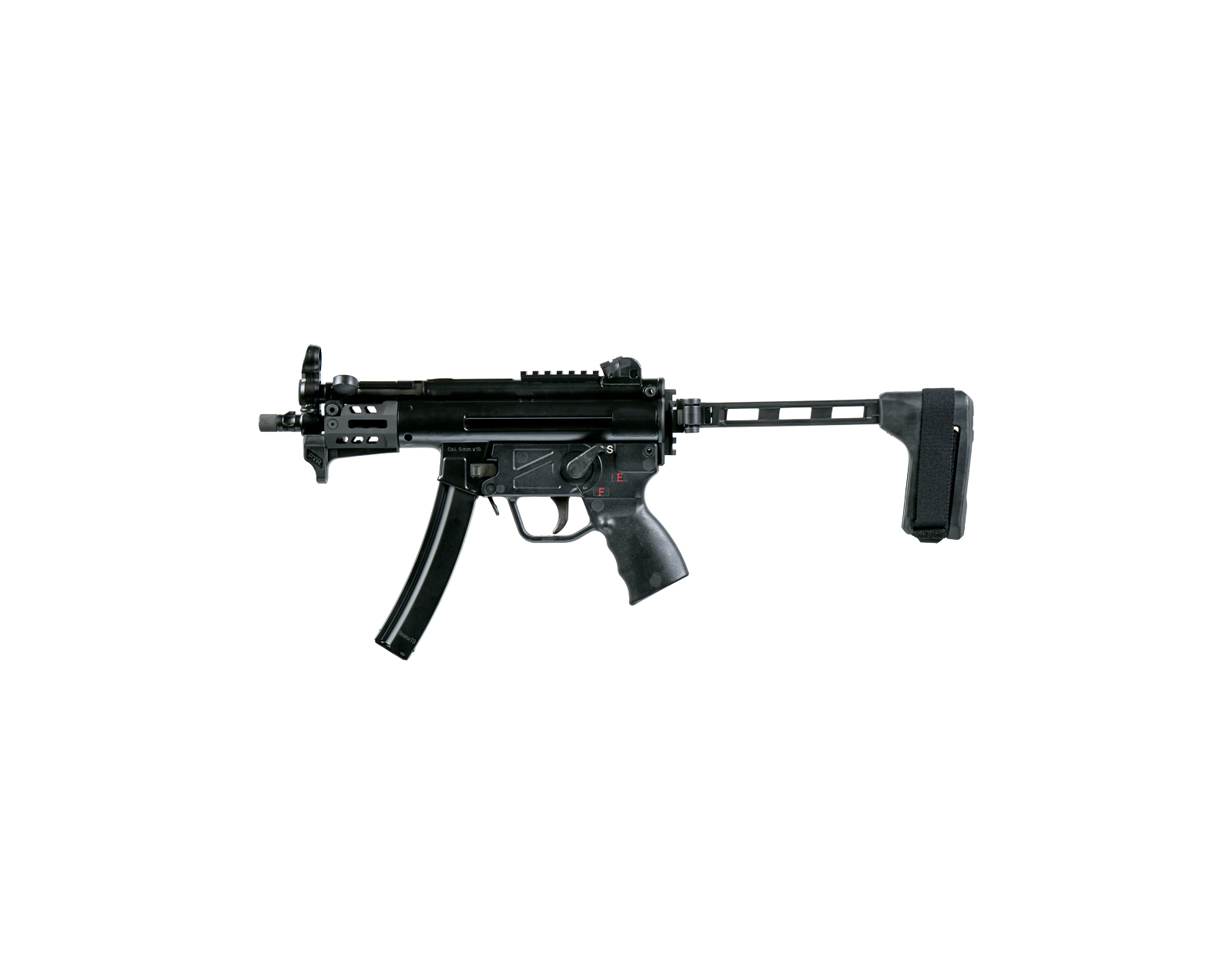 PTR 9KT BR – 9X19MM – PISTOL WITH FOLDING BRACE